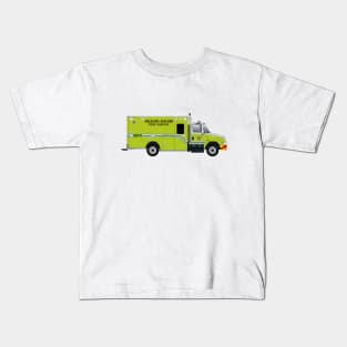 Miami Dade Rescue Ambulance no number Kids T-Shirt